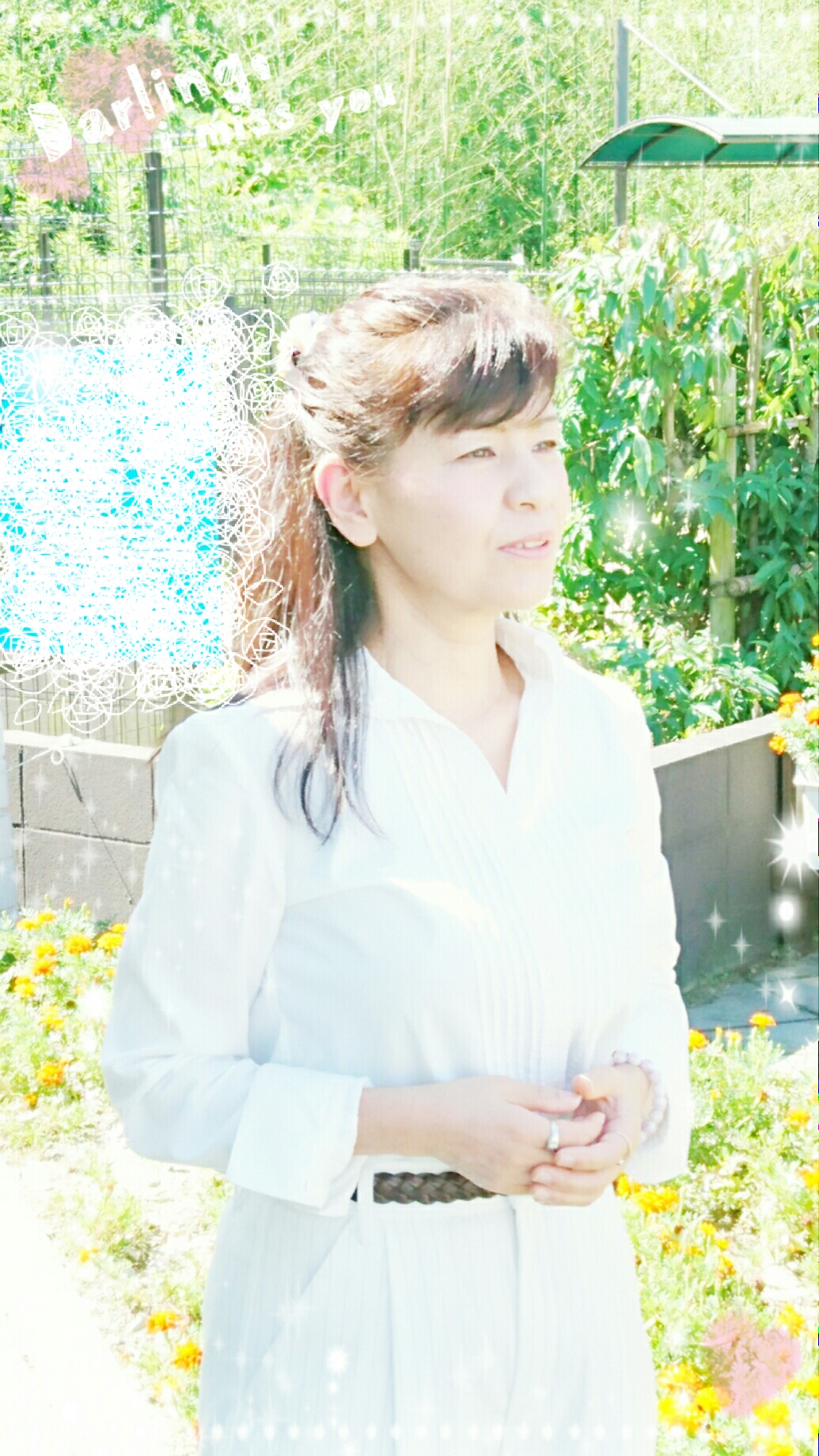 朱実ホワイト横