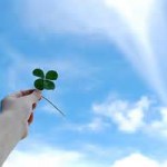 クローバーと空