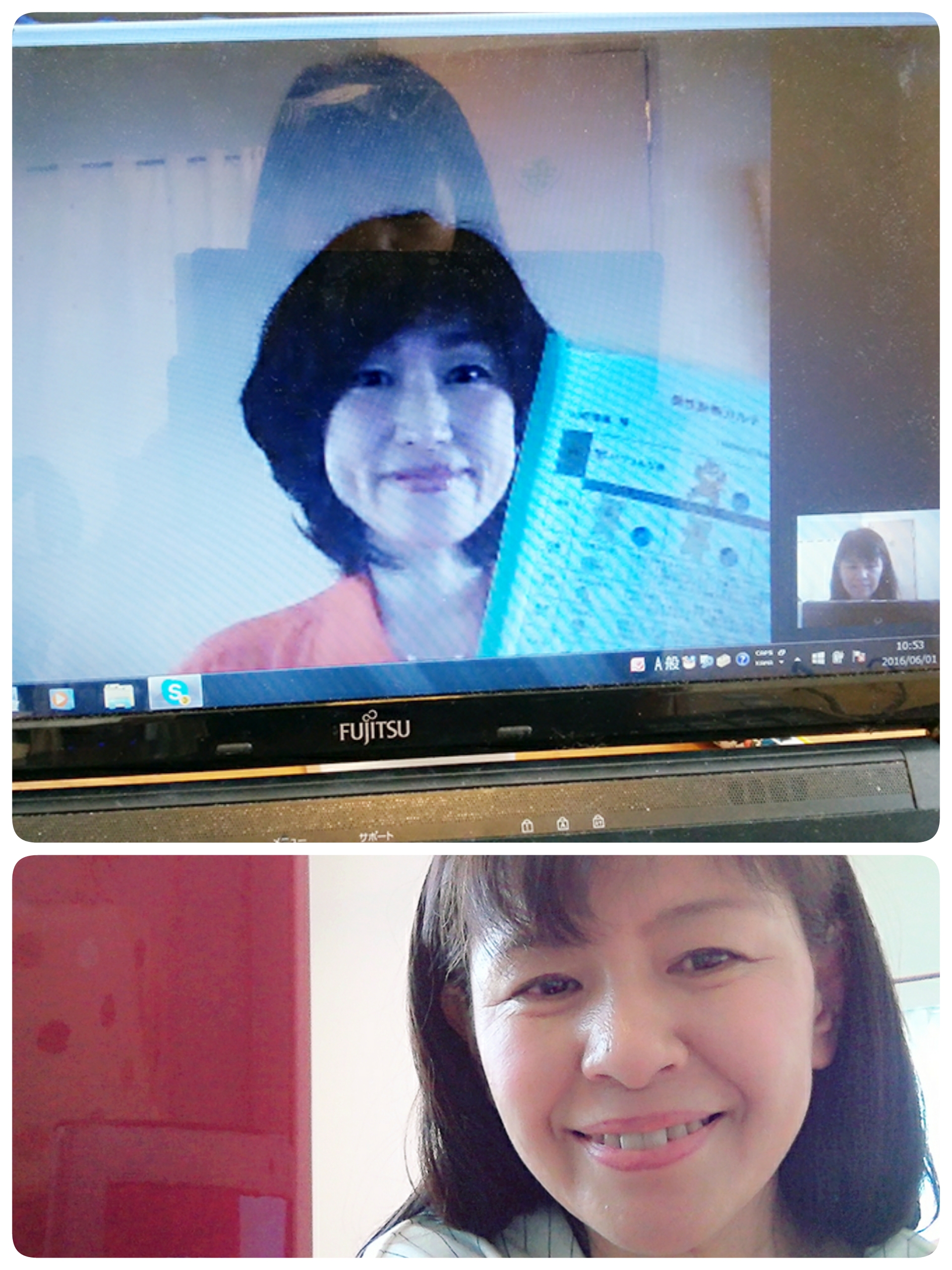 理恵さんとの写真